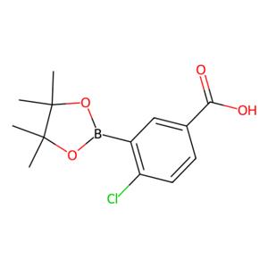 4-氯-3-(4,4,5,5-四甲基-1,3,2-二氧硼杂环戊烷-2-基)苯甲酸,4-Chloro-3-(4,4,5,5-tetramethyl-1,3,2-dioxaborolan-2-yl)benzoic acid