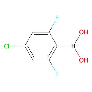 aladdin 阿拉丁 C590740 4-氯-2,6-二氟苯基硼酸（含不等量的酸酐） 925911-61-1 98%