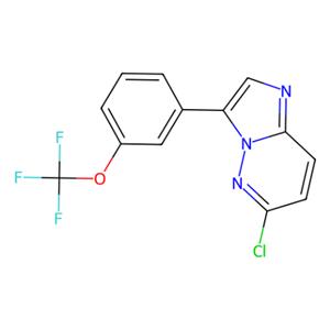 aladdin 阿拉丁 C590746 6-氯-3-(3-(三氟甲氧基)苯基)咪唑并[1,2-b]哒嗪 928337-00-2 96%