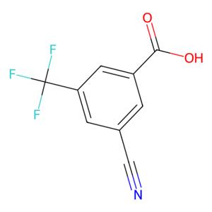 aladdin 阿拉丁 C590804 3-氰基-5-三氟甲基苯甲酸 942077-16-9 95%