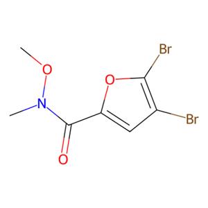 4,5-二溴-N-甲氧基-N-甲基-2-呋喃甲酰胺,4,5-Dibromo-N-methoxy-N-methyl-2-furancarboxamide
