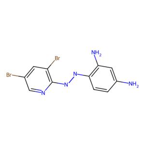 aladdin 阿拉丁 D155570 4-(3,5-二溴-2-吡啶偶氮)-1,3-苯二胺[用于钴和镉的色度分析] 50768-79-1 >98.0%(T)