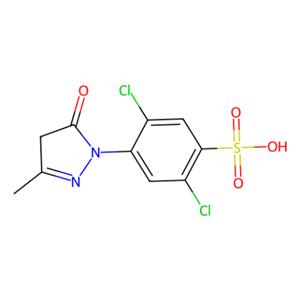 aladdin 阿拉丁 D155608 1-(2,5-二氯-4-磺酸苯基)-3-甲基-5-吡唑啉酮一水合物 84-57-1 98%