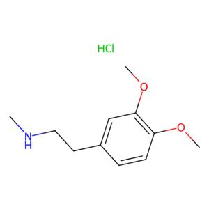 aladdin 阿拉丁 D166908 3,4-二甲氧基-N-甲基苯乙胺 盐酸盐 13078-76-7 98%