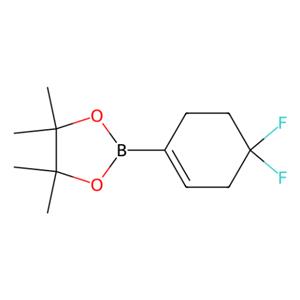 2-(4,4-二氟环己基-1-烯-1-基)-4,4,5,5-四甲基-1,3,2-二氧杂硼烷,2-(4,4-difluorocyclohex-1-en-1-yl)-4,4,5,5-tetramethyl-1,3,2-dioxaborolane