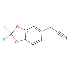 aladdin 阿拉丁 D177166 2-(2,2-二氟-2H-1,3-苯并二恶唑-5-基)乙腈 68119-31-3 97%
