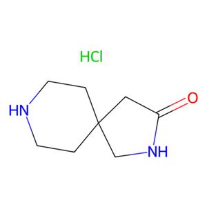 aladdin 阿拉丁 D178434 2,8-二氮杂螺[4.5]癸烷-3-酮盐酸 945892-88-6 97%