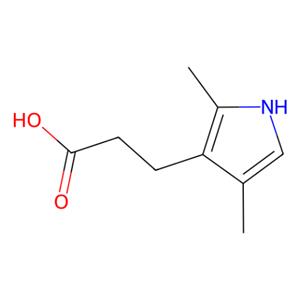 aladdin 阿拉丁 D193861 2,4-二甲基3-吡咯丙酸 54474-50-9 97%