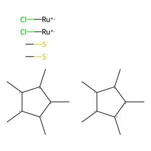 aladdin 阿拉丁 D282728 二氯双（μ-甲硫基氨基）双（五甲基环戊二烯基）二钌（III），99％（正异构体和反异构体的混合物） 216064-20-9 99%(mixture of syn and anti-isomers)