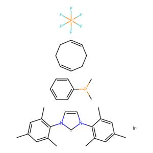 aladdin 阿拉丁 D283126 （二甲基苯基膦）（1,5-环辛二烯）[1,3-双（2,4,6-三甲基苯基）咪唑-2-亚基]六氟磷酸铱（I） 1019853-03-2 ≥98%