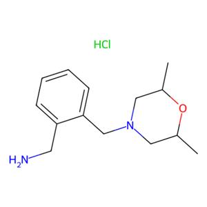 {2-[(2,6-二甲基吗啉-4-基)甲基]苯基}甲胺盐酸盐,{2-[(2,6-dimethylmorpholin-4-yl)methyl]phenyl}methanamine hydrochloride