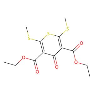 2,6-双（甲硫基）-4-氧代-4H-硫代吡喃-3,5-二羧酸二乙酯,Diethyl 2,6-bis(methylthio)-4-oxo-4H-thiopyran-3,5-dicarboxylate