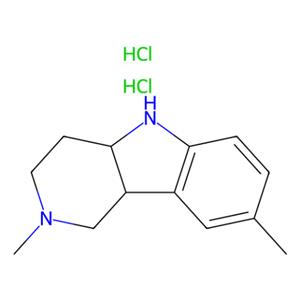 aladdin 阿拉丁 D349005 2,8-二甲基-2,3,4,4a，5,9b-六氢-1H-吡啶并[4,3-b]吲哚二盐酸盐 33162-17-3 ≥97%