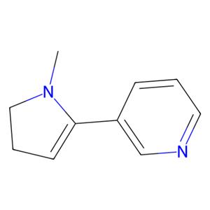 aladdin 阿拉丁 D357048 3-(4,5-二氢-1-甲基-1H-吡咯-2-基)吡啶 525-74-6 95%