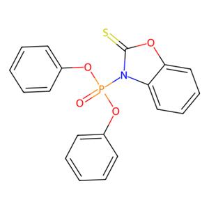 aladdin 阿拉丁 D399781 2,3-二氢-2-硫酮-3-苯并恶唑)膦酸二苯酯 111160-56-6 98%