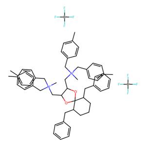 aladdin 阿拉丁 D404626 6,10-二苄基-N,N'-二甲基-N,N,N',N'-四(4-甲基苄基)-1,4-二氧杂螺[4.5]癸烷-(2R,3R)-二基双(甲铵)双(四氟硼酸盐) [=(R,R)-TaDiAS-2nd] 2010983-27-2 >97.0%(N)
