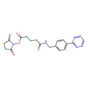 aladdin 阿拉丁 D463133 2,5-二氧基-1-吡咯烷基 5-[4-(1,2,4,5-四嗪-3-基)苄基氨基]-5-氧戊酸 1244040-64-9 ≥90%