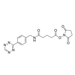 2,5-二氧基-1-吡咯烷基 5-[4-(1,2,4,5-四嗪-3-基)苄基氨基]-5-氧戊酸,2,5-Dioxo-1-pyrrolidinyl 5-[4-(1,2,4,5-tetrazin-3-yl)benzylamino]-5-oxopentanoate