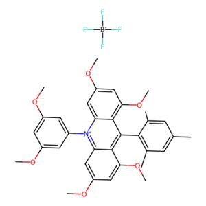 aladdin 阿拉丁 D463406 10-(3,5-二甲氧基苯基)-9-均三甲苯基-1,3,6,8-四甲氧基吖啶-10-鎓四氟硼酸盐 1965330-59-9 ≥95%