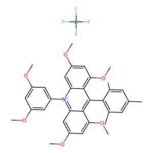 10-(3,5-二甲氧基苯基)-9-均三甲苯基-1,3,6,8-四甲氧基吖啶-10-鎓四氟硼酸盐,10-(3,5-Dimethoxyphenyl)-9-mesityl-1,3,6,8-tetramethoxyacridin-10-ium tetrafluoroborate