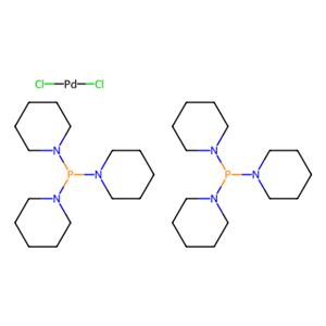 二氯双[三(1-哌啶基)膦]钯(II),Dichlorobis[tri(1-piperidinyl)phosphine]palladium(II)