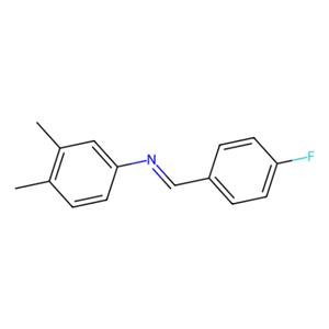 3,4-二甲基-N-(4-氟亚苄基)苯胺,3,4-Dimethyl-N-(4-fluorobenzylidene)aniline