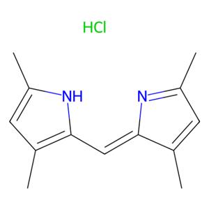 aladdin 阿拉丁 D469520 2-[(3,5-二甲基-2H-吡咯-2-亚基)甲基]-3,5-二甲基-1H-吡咯单盐酸盐 67036-97-9 97%