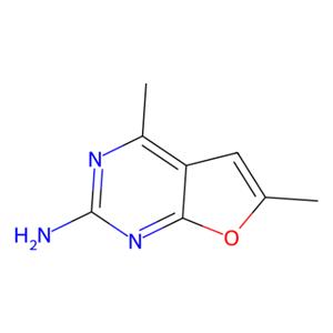 4,6-二甲基呋喃[2,3-d]嘧啶-2-胺,4,6-Dimethylfuro[2,3-d]pyrimidin-2-amine