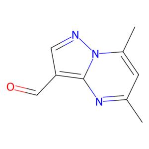 5,7-二甲基吡唑并[1,5-a]嘧啶-3-甲醛,5,7-Dimethylpyrazolo[1,5-a]pyrimidine-3-carbaldehyde