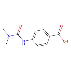 aladdin 阿拉丁 D479752 4-(3,3-二甲基脲基)苯甲酸 91880-51-2 试剂级