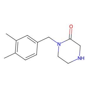 1-(3,4-二甲基苄基)piperazin-2-one,1-(3,4-Dimethylbenzyl)piperazin-2-one