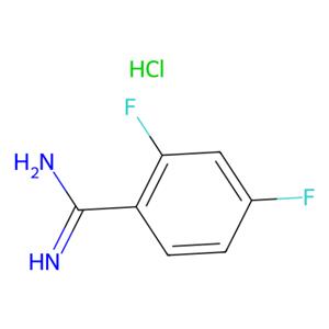 aladdin 阿拉丁 D586484 2,4-二氟苯甲脒盐酸盐 1170536-00-1 98%