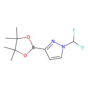 1-二氟甲基吡唑-3-硼酸频哪醇酯,1-(Difluoromethyl)-3-(4,4,5,5-tetramethyl-1,3,2-dioxaborolan-2-yl)-1H-pyrazole