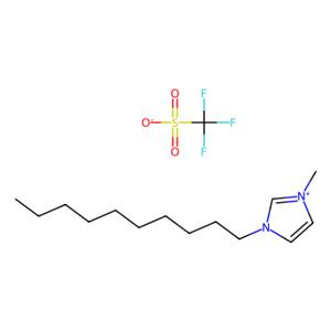1-癸基-3-甲基-1H-咪唑-3-鎓 三氟甲磺酸盐,1-Decyl-3-methyl-1H-imidazol-3-ium trifluoromethanesulfonate
