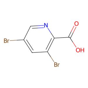aladdin 阿拉丁 D589670 3,5-二溴甲基吡啶酸 61830-40-8 98%