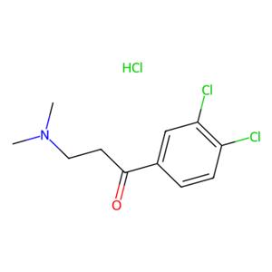 aladdin 阿拉丁 D590082 1-(3,4-二氯苯基)-3-(二甲基氨基)丙-1-酮盐酸盐 75144-12-6 97%