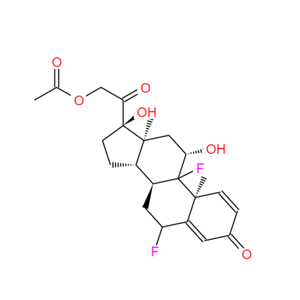 6,9-二氟泼尼松龙-21-乙酸酯,6alpha,9-difluoro-11beta,17,21-trihydroxypregna-1,4-diene-3,20-dione 21-acetate