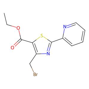 aladdin 阿拉丁 E166057 4-(溴甲基)-2-(2-吡啶基)噻唑-5-羧酸乙酯 1138444-37-7 97%