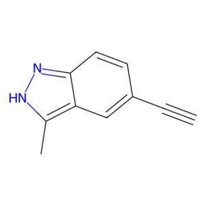 5-乙炔基-3-甲基-1h-吲唑,5-Ethynyl-3-methyl-1h-indazole