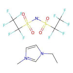 aladdin 阿拉丁 E281505 1-乙基-3-甲基咪唑鎓双（五氟乙基磺酰基）酰亚胺 216299-76-2 99%