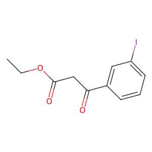 aladdin 阿拉丁 E340723 （3-碘苯甲酰基）乙酸乙酯 68332-33-2 97%