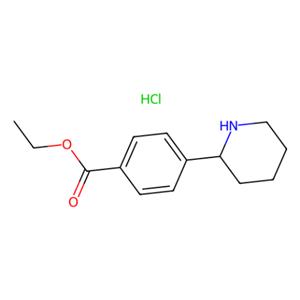 (S)-4-(哌啶-2-基)苯甲酸乙酯盐酸盐,Ethyl (S)-4-(piperidin-2-yl)benzoate hydrochloride