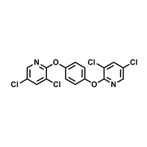 1,4-双((3,5-二氯吡啶-2-基)氧基)苯   76150-91-9