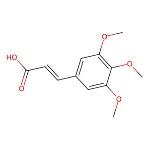 aladdin 阿拉丁 E404992 (E)-3,4,5-三甲氧基肉桂酸 20329-98-0 >98.0%(GC)(T)