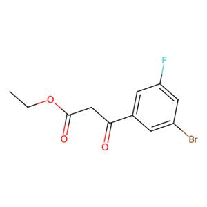 aladdin 阿拉丁 E467025 (3-溴-5-氟苯甲酰基)乙酸乙酯 1020058-44-9 95%