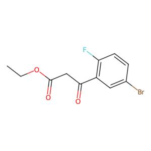 aladdin 阿拉丁 E468529 (5-溴-2-氟苯甲酰基)乙酸乙酯 1020058-47-2 97%