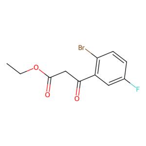 (2-溴-5-氟苯甲?；?乙酸乙酯,Ethyl (2-bromo-5-fluorobenzoyl)acetate