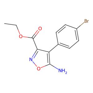 5-氨基-4-(4-溴苯基)异恶唑-3-羧酸乙酯,Ethyl 5-amino-4-(4-bromophenyl)isoxazole-3-carboxylate