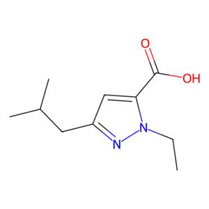 1-乙基-3-異丁基-1H-吡唑-5-羧酸,1-Ethyl-3-isobutyl-1H-pyrazole-5-carboxylic acid