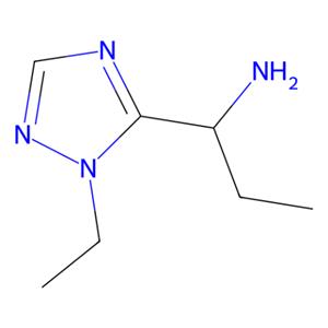 1-(1-乙基-1H-1,2,4-三唑-5-基)-1-丙胺,1-(1-Ethyl-1H-1,2,4-triazol-5-yl)-1-propanamine